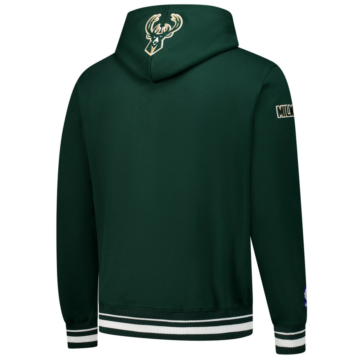 Hunter Green Milwaukee Bucks Pro Standard Area Code Pullover Hoodie | NBA