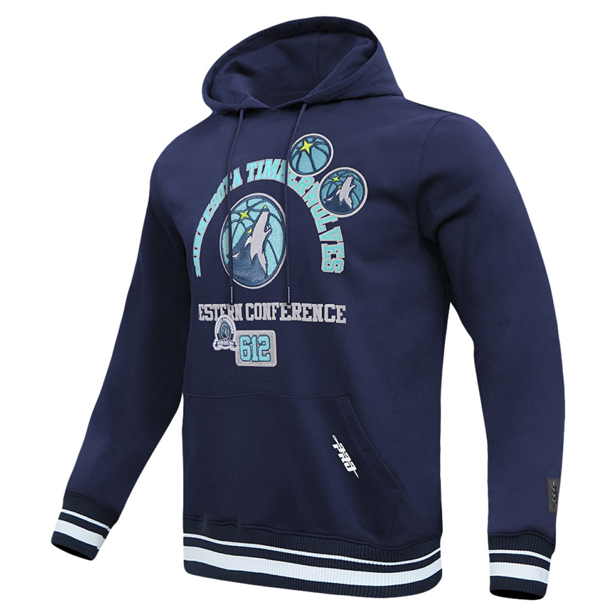 Navy Minnesota Timberwolves Pro Standard Area Code Pullover Hoodie | NBA