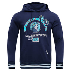 Navy Minnesota Timberwolves Pro Standard Area Code Pullover Hoodie | NBA
