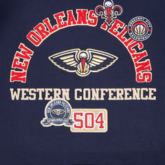 Navy New Orleans Pelicans Pro Standard Area Code Pullover Hoodie | NBA