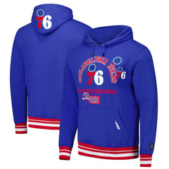 Red Philadelphia 76ers Pro Standard Area Code Pullover Hoodie | NBA