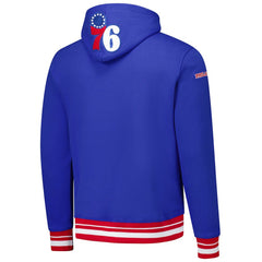 Red Philadelphia 76ers Pro Standard Area Code Pullover Hoodie | NBA