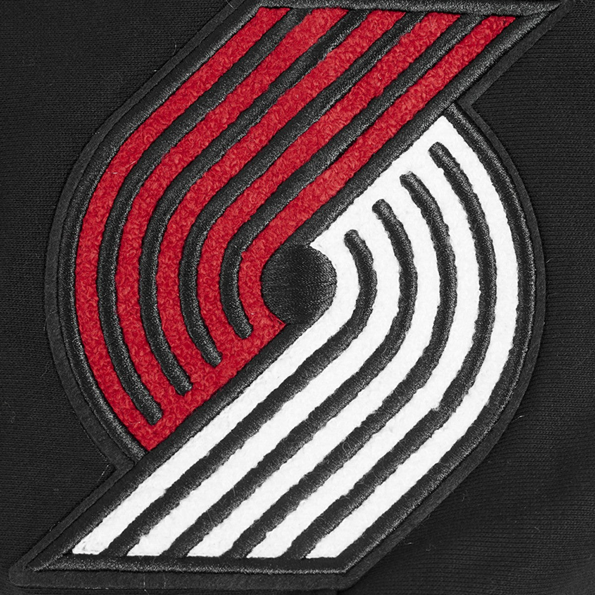 Black Portland Trail Blazers Pro Standard Area Code Pullover Hoodie | NBA