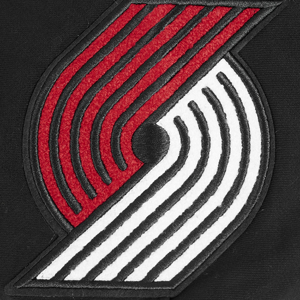 Black Portland Trail Blazers Pro Standard Area Code Pullover Hoodie | NBA