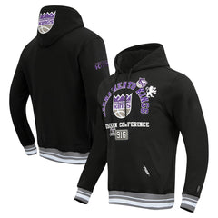 Black Sacramento Kings Pro Standard Area Code Pullover Hoodie | NBA