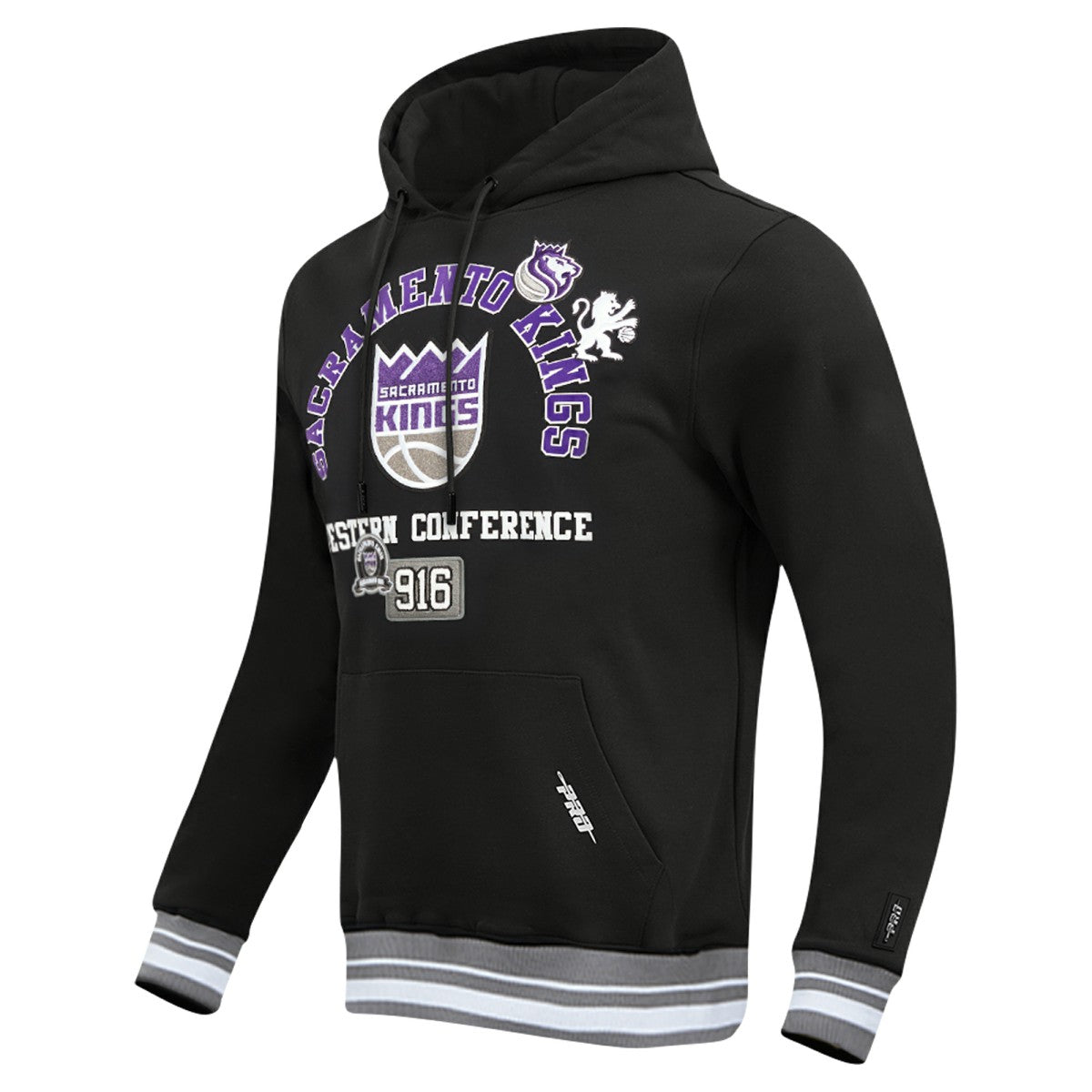 Black Sacramento Kings Pro Standard Area Code Pullover Hoodie | NBA