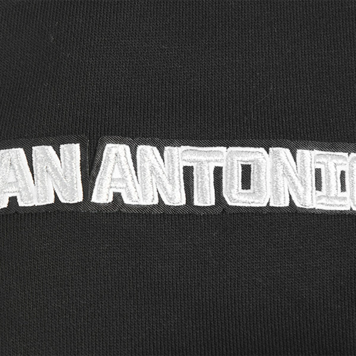 Black San Antonio Spurs Pro Standard Area Code Pullover Hoodie | NBA