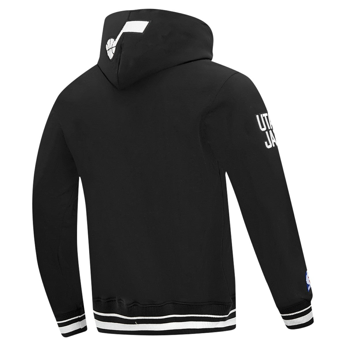 Black Utah Jazz Pro Standard Area Code Pullover Hoodie | NBA