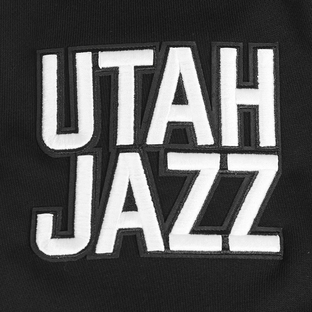 Black Utah Jazz Pro Standard Area Code Pullover Hoodie | NBA