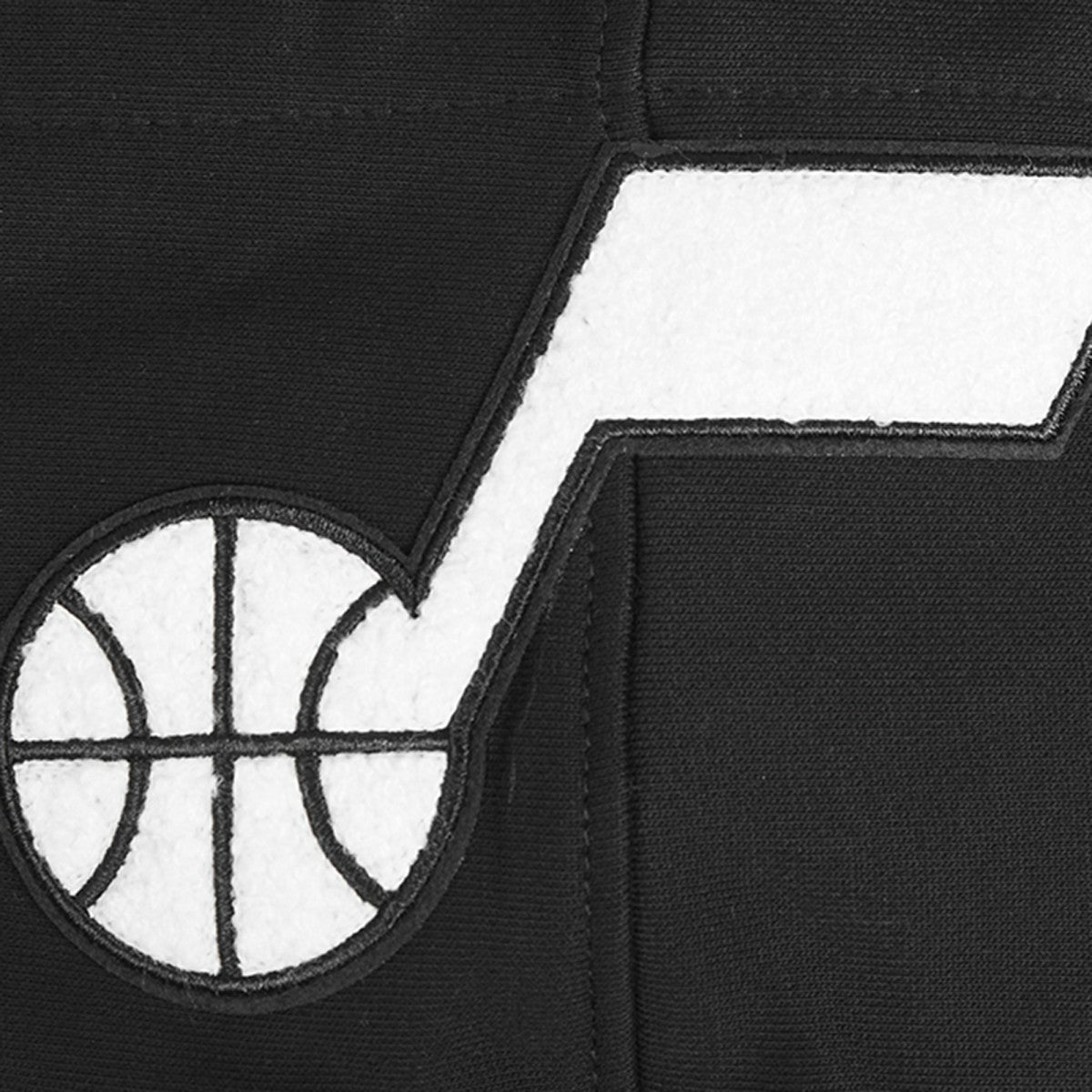 Black Utah Jazz Pro Standard Area Code Pullover Hoodie | NBA