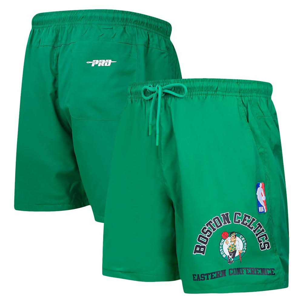 Kelly Green Boston Celtics Pro Standard Area Code Shorts | NBA