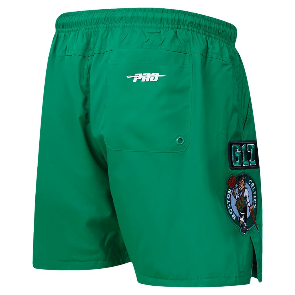 Kelly Green Boston Celtics Pro Standard Area Code Shorts | NBA