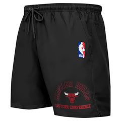 Black Chicago Bulls Pro Standard Area Code Shorts | NBA