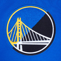 Royal Golden State Warriors Pro Standard Split Logo Pullover Hoodie sale | NBA