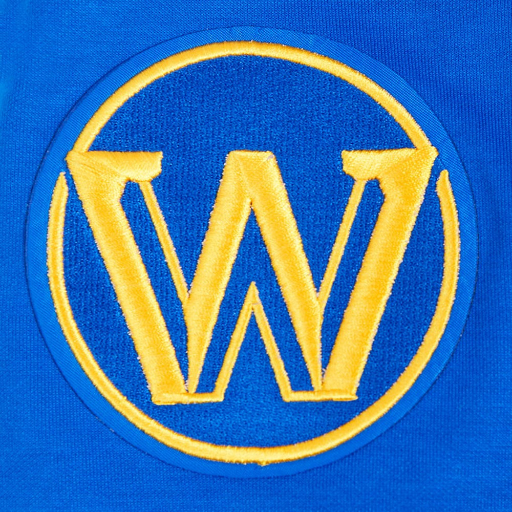 Royal Golden State Warriors Pro Standard Split Logo Pullover Hoodie sale | NBA