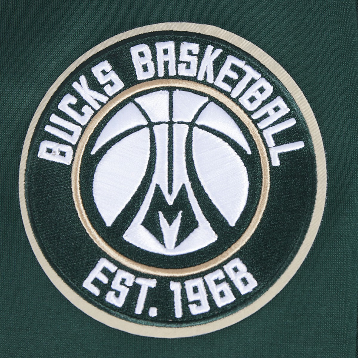 Hunter Green Milwaukee Bucks Pro Standard Split Logo Pullover Hoodie | NBA