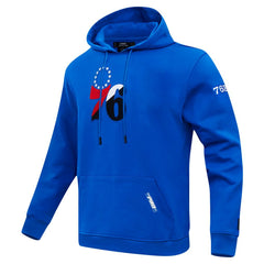 Royal Philadelphia 76ers Pro Standard Split Logo Pullover Hoodie | NBA