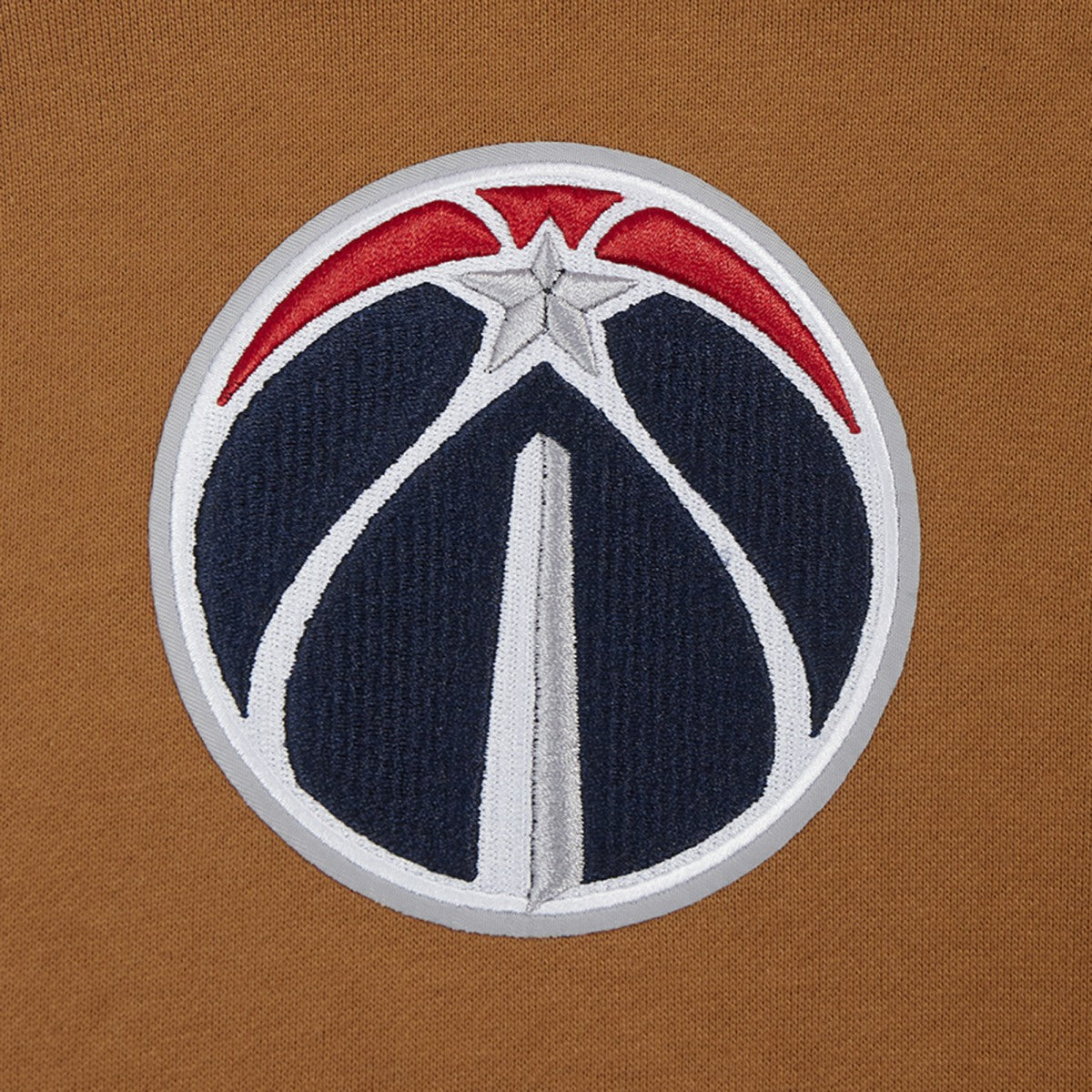 Brown Washington Wizards Pro Standard Paint the City Drop Shoulder Pullover Hoodie | NBA