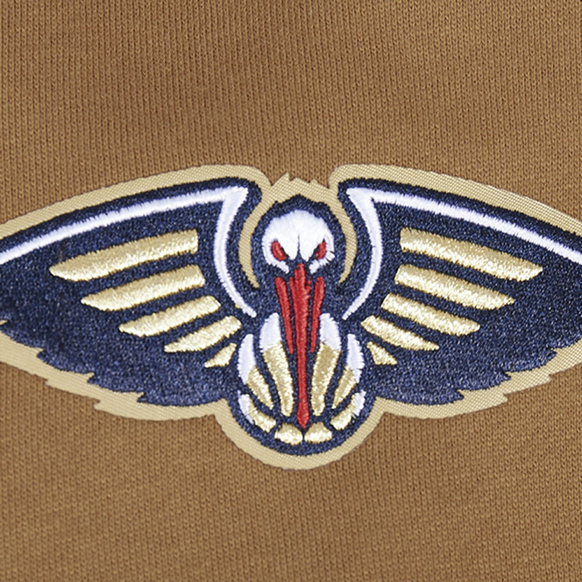 Brown New Orleans Pelicans Pro Standard Paint the City Drop Shoulder Pullover Hoodie | NBA