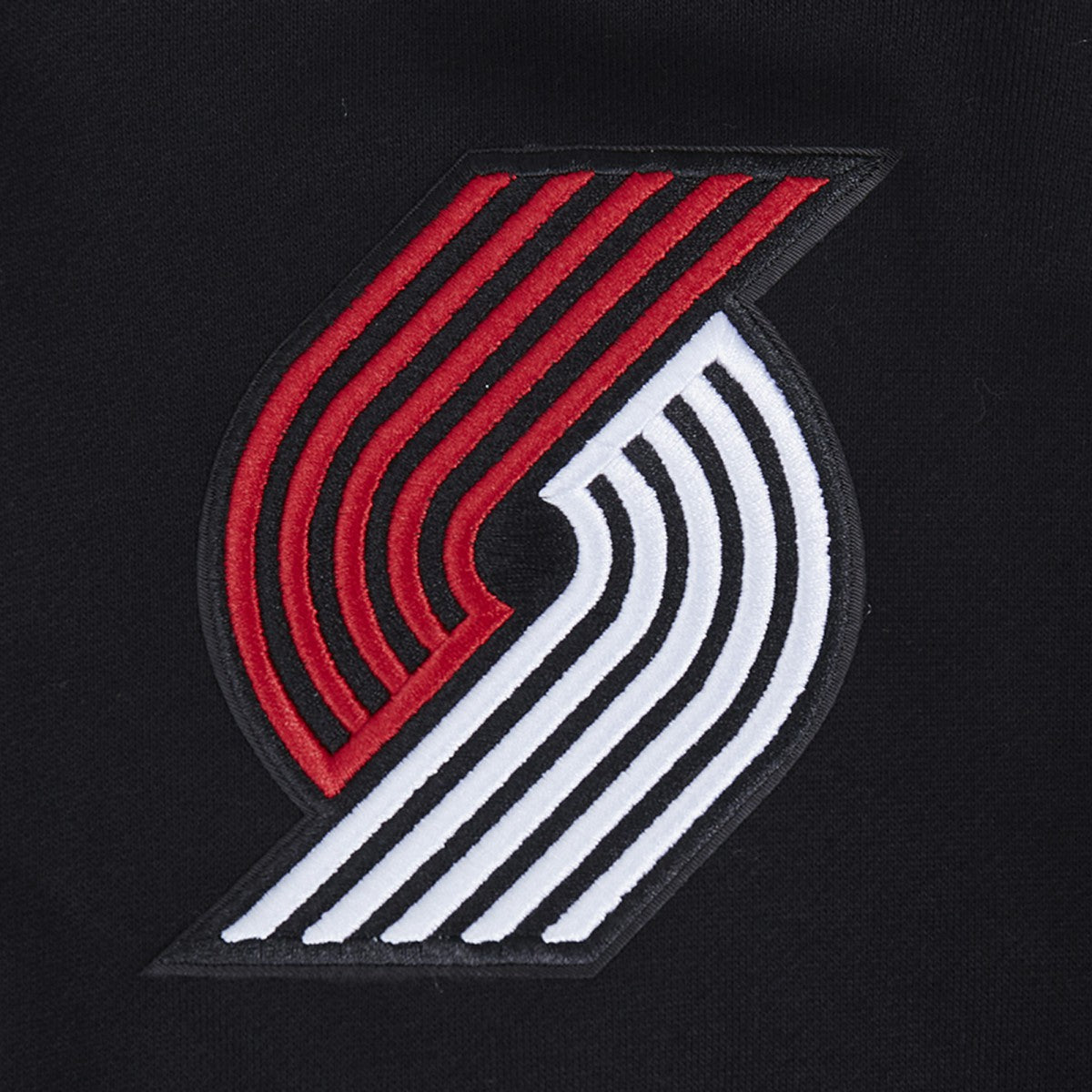 Black Portland Trail Blazers Pro Standard Paint the City Pullover Sweatshirt | NBA