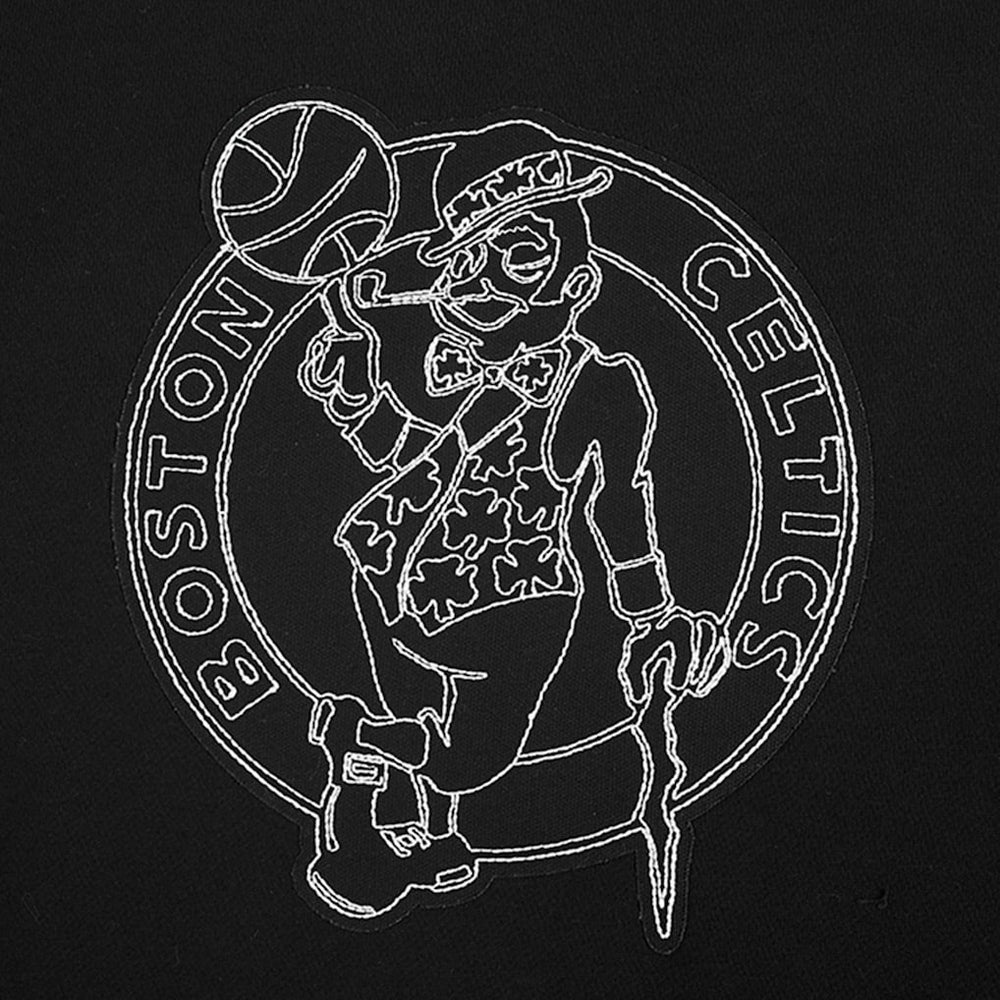 Black Boston Celtics Pro Standard Paint the City Drop Shoulder Sweatshirt | NBA