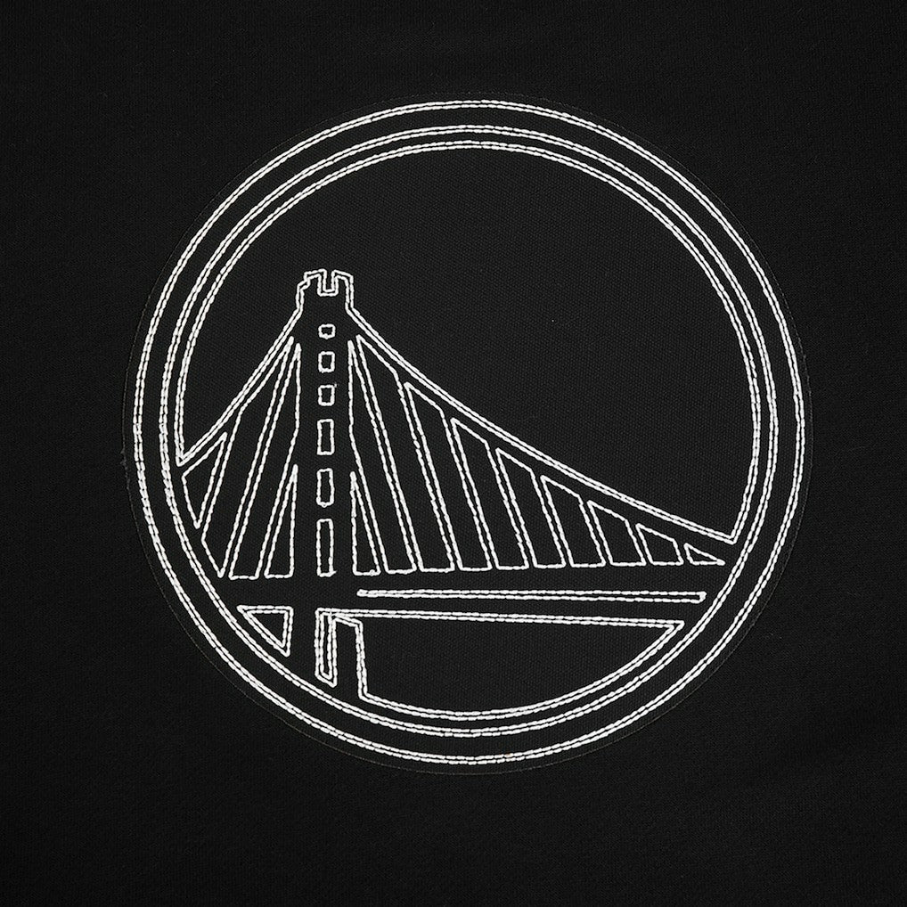 Black Golden State Warriors Pro Standard Paint the City Drop Shoulder Sweatshirt sale | NBA