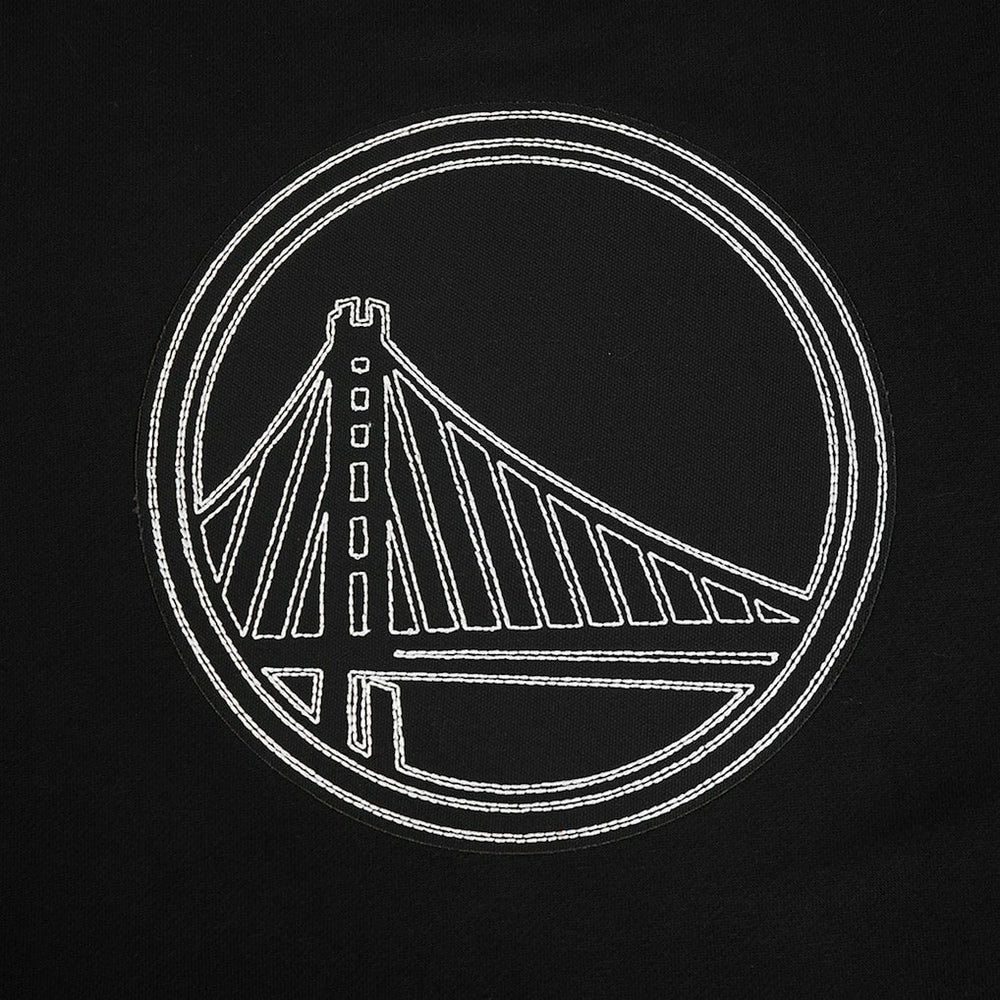 Black Golden State Warriors Pro Standard Paint the City Drop Shoulder Sweatshirt sale | NBA