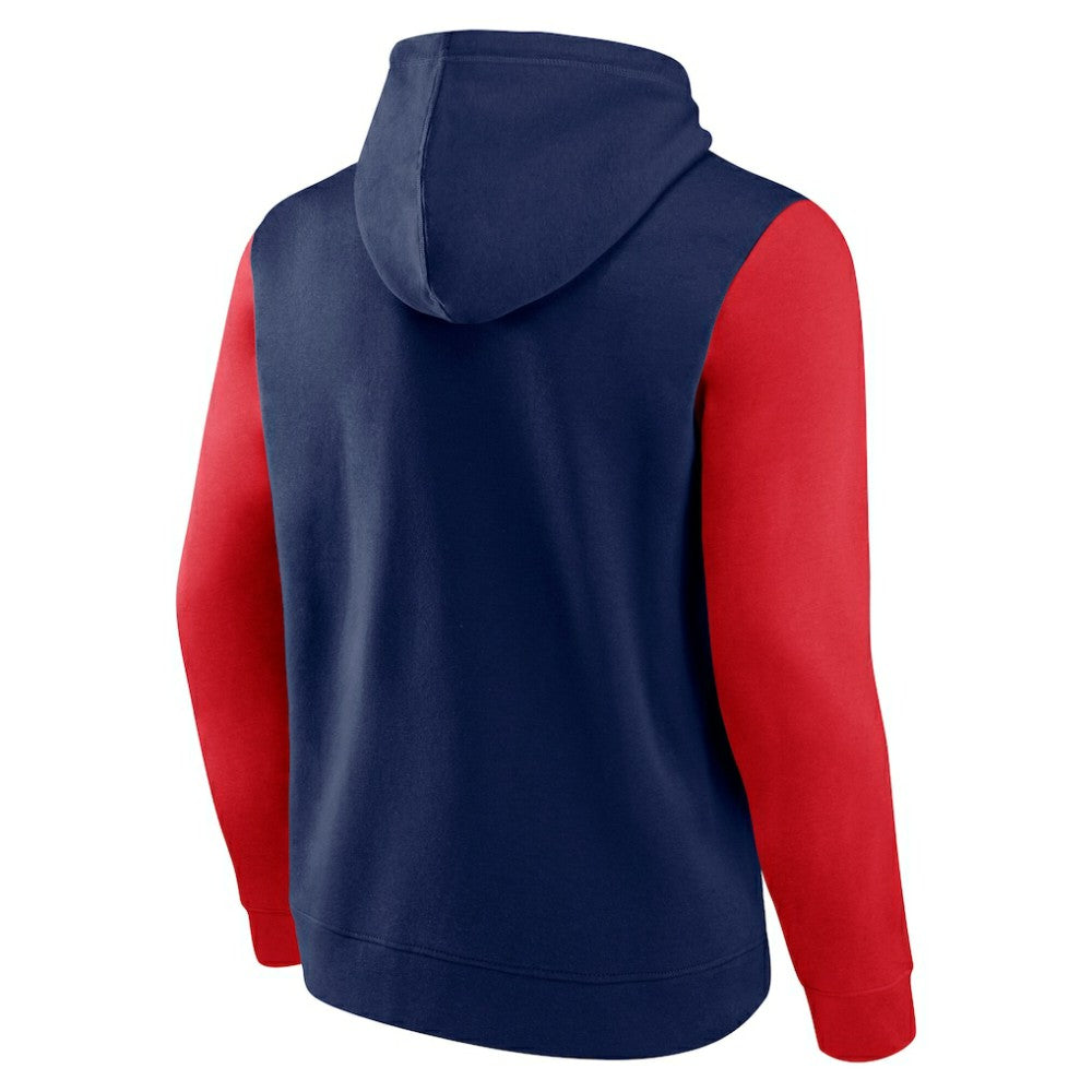 Atlanta Braves Fanatics Outline Fleece Pullover Hoodie - MLB Hoodies