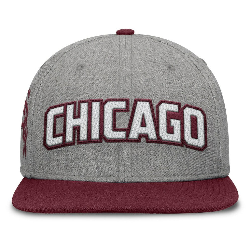 Chicago White Sox Fanatics Elements Felt Chainstitch Snapback Hat - MLB Hats