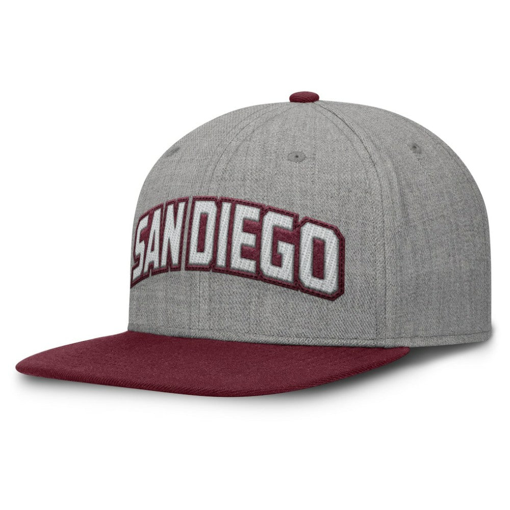 San Diego Padres Fanatics Elements Felt Chainstitch Snapback Hat - MLB Hats