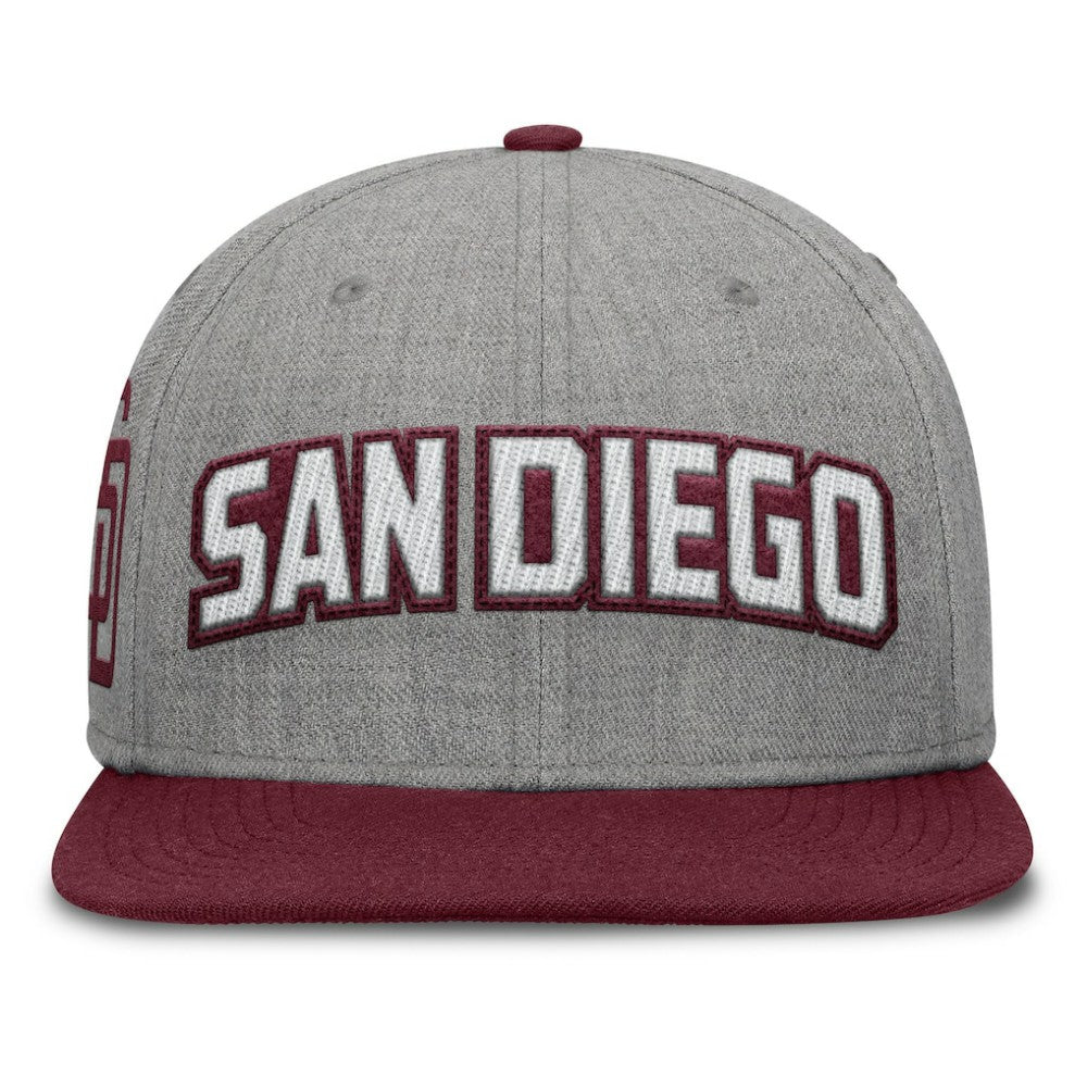 San Diego Padres Fanatics Elements Felt Chainstitch Snapback Hat - MLB Hats