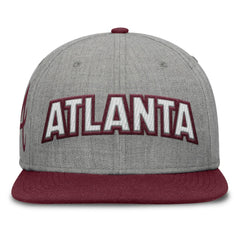 Atlanta Braves Fanatics Elements Felt Chainstitch Snapback Hat - MLB Hats