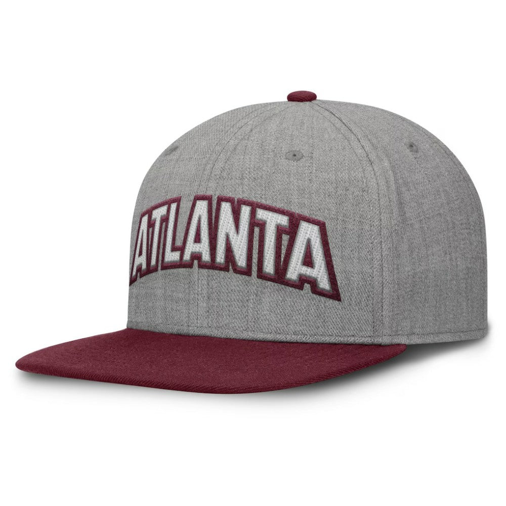 Atlanta Braves Fanatics Elements Felt Chainstitch Snapback Hat - MLB Hats