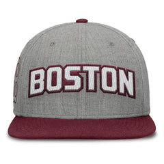 Boston Red Sox Fanatics Elements Felt Chainstitch Snapback Hat - MLB Hats