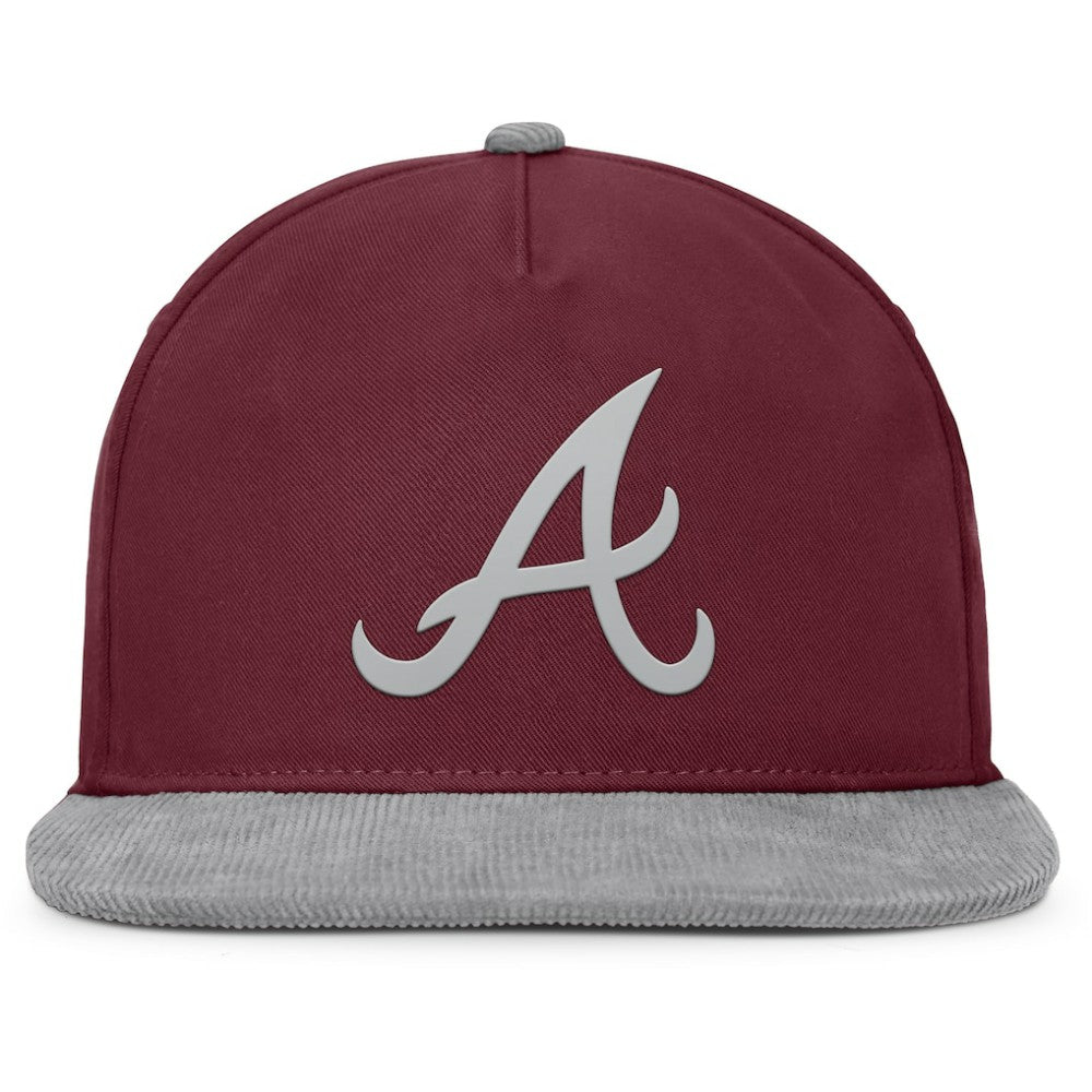 Atlanta Braves Fanatics Front Office Snapback Hat - MLB Hats