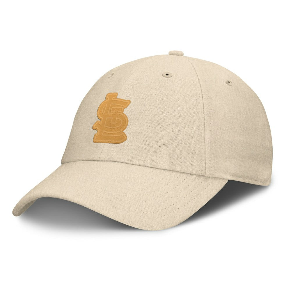 St. Louis Cardinals Fanatics Front Office Leather Patch Adjustable Hat - MLB Hats
