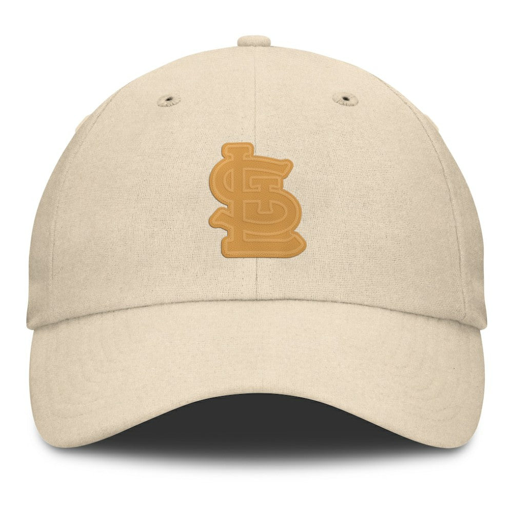 St. Louis Cardinals Fanatics Front Office Leather Patch Adjustable Hat - MLB Hats