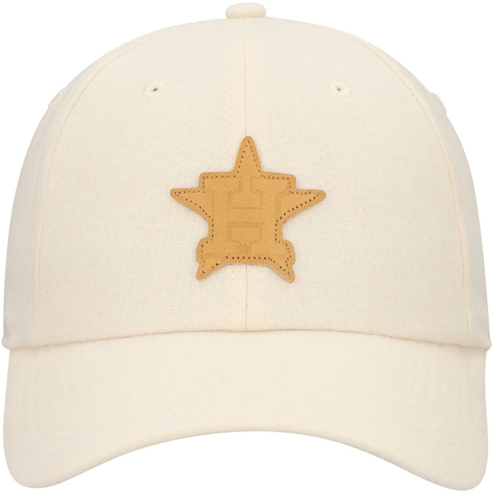 Houston Astros Fanatics Front Office Leather Patch Adjustable Hat - MLB Hats