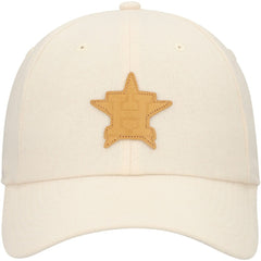 Houston Astros Fanatics Front Office Leather Patch Adjustable Hat - MLB Hats