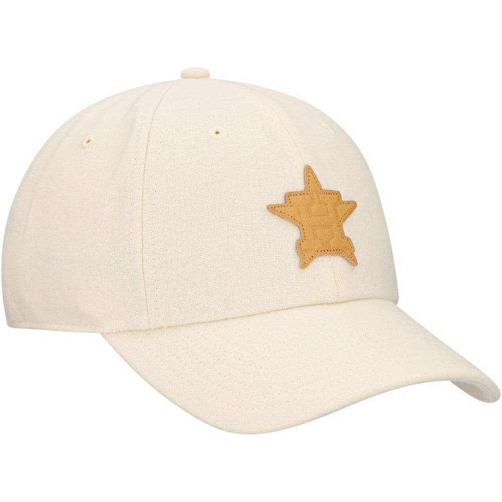 Houston Astros Fanatics Front Office Leather Patch Adjustable Hat - MLB Hats