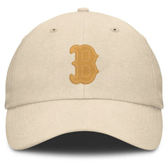 Boston Red Sox Fanatics Front Office Leather Patch Adjustable Hat - MLB Hats