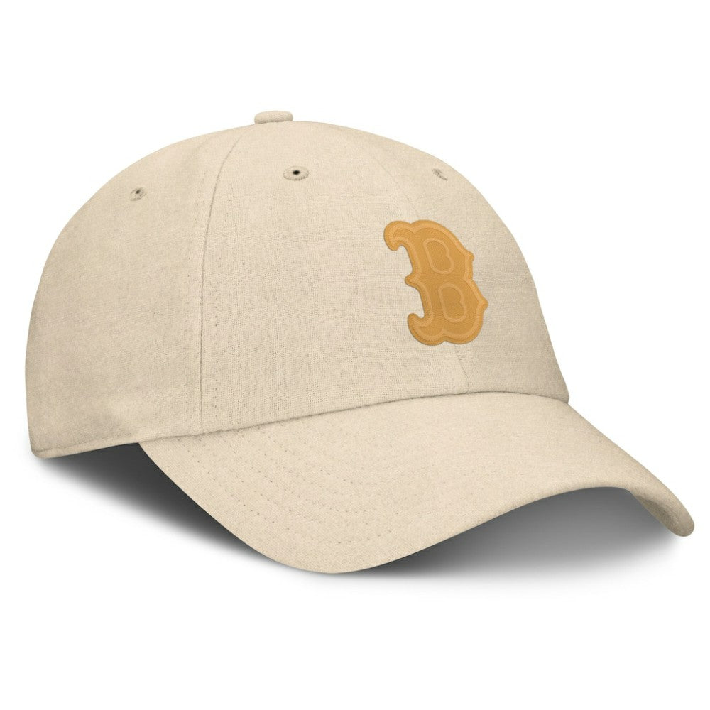 Boston Red Sox Fanatics Front Office Leather Patch Adjustable Hat - MLB Hats