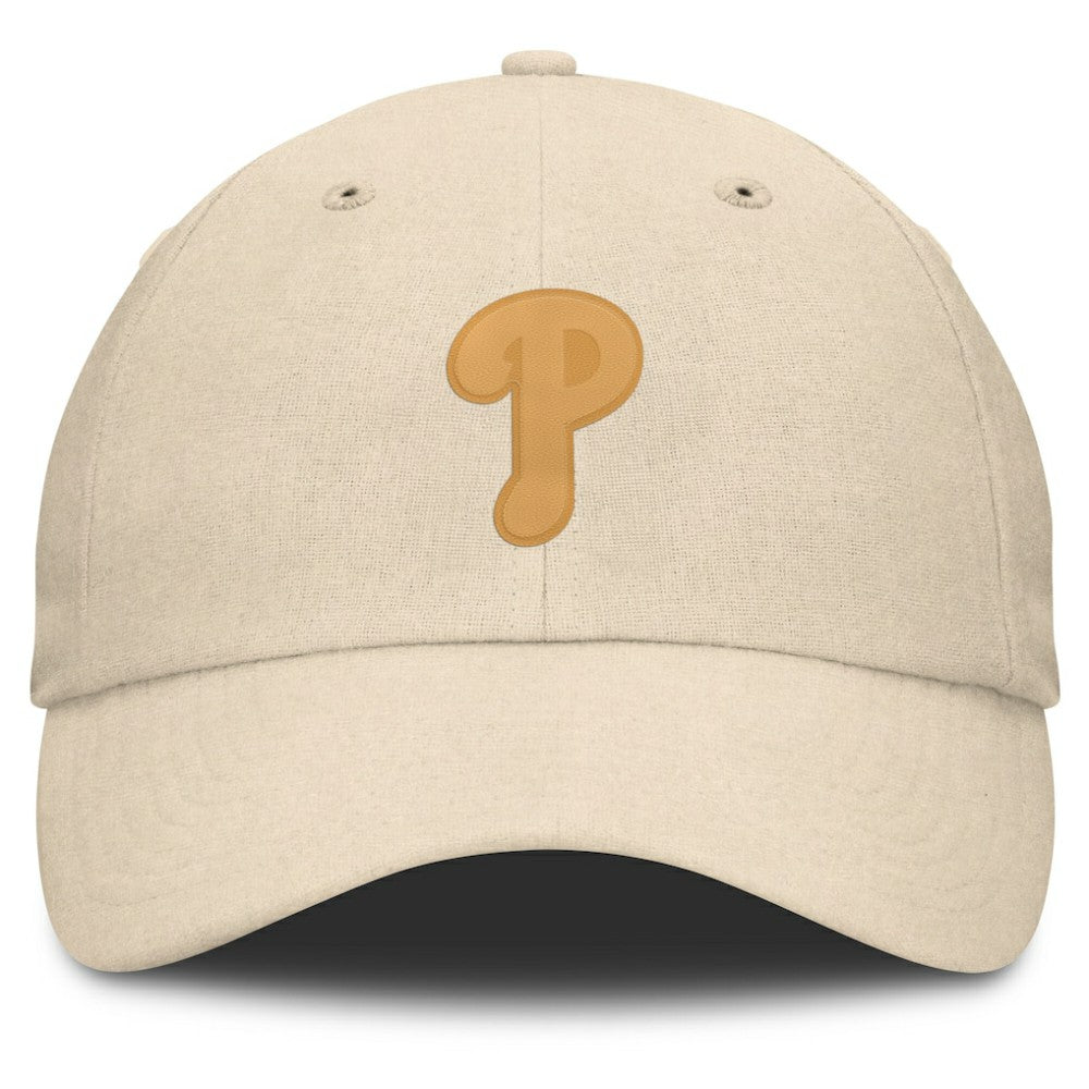 Philadelphia Phillies Fanatics Front Office Leather Patch Adjustable Hat - MLB Hats