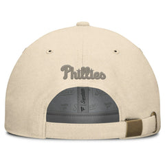 Philadelphia Phillies Fanatics Front Office Leather Patch Adjustable Hat - MLB Hats