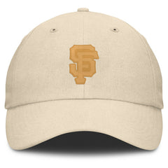 San Francisco Giants Fanatics Front Office Leather Patch Adjustable Hat - MLB Hats