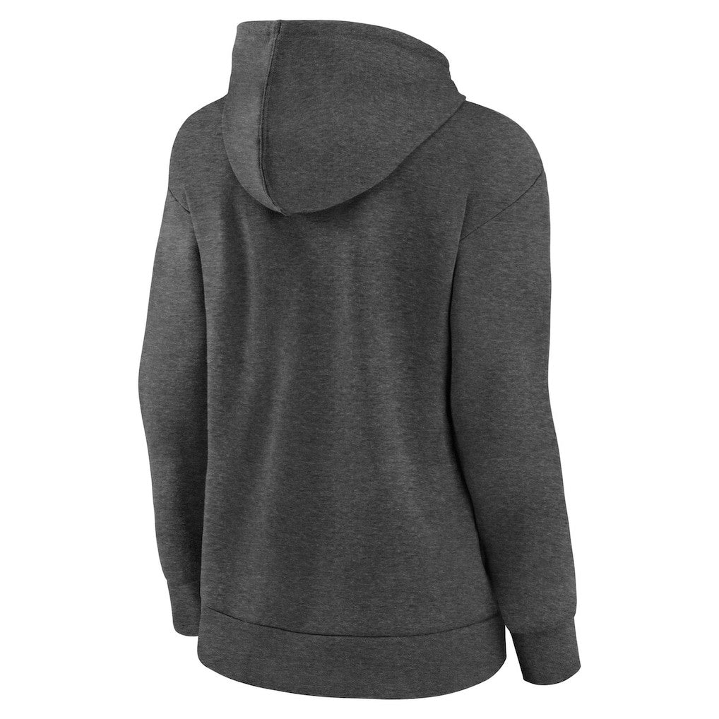 Charcoal Denver Nuggets Women's Primary Logo Pullover Hoodie | NBA