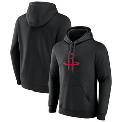 Black Houston Rockets Primary Logo Pullover Hoodie sale | NBA