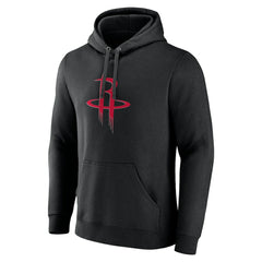 Black Houston Rockets Primary Logo Pullover Hoodie sale | NBA