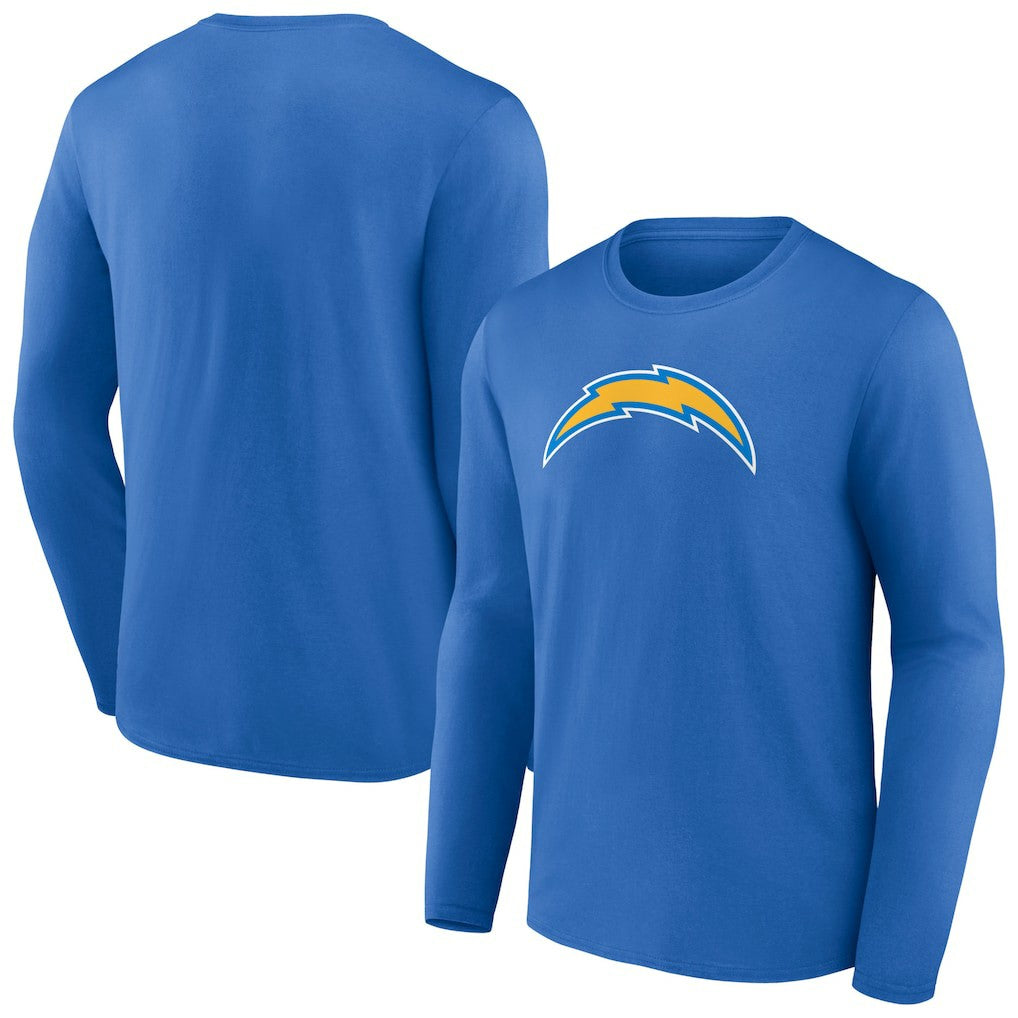 Los Angeles Chargers Primary Logo Long Sleeve T-Shirt | NFL Hot