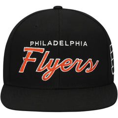 Philadelphia Flyers Mitchell & Ness Core Team Script 2.0 Snapback Hat -  NHL Hats